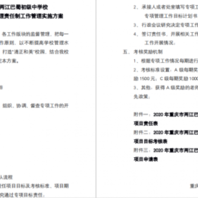 践行“小灵准”特色办学理念，“项目制”精准管理模式初见成效！